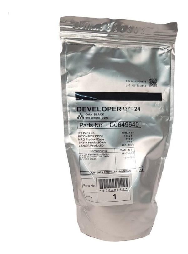 REVELADOR  AFICIO 1060/1075  TIPO 24 (B064-9640)